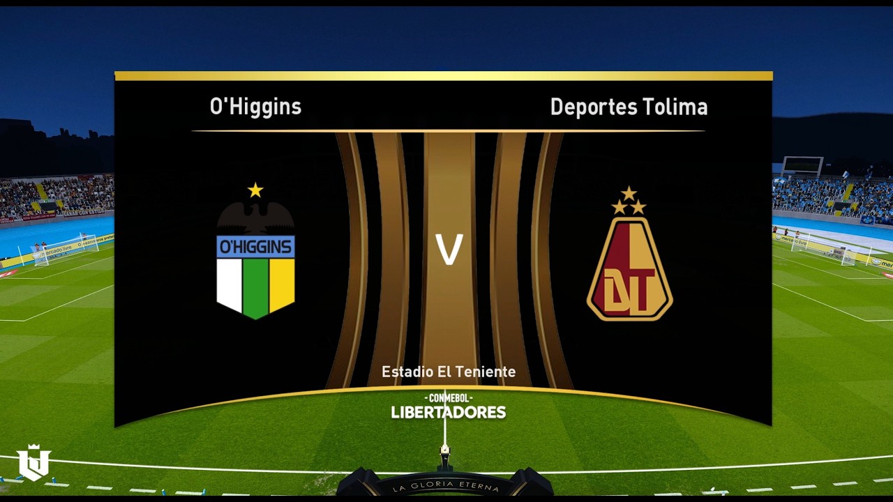 O'Higgins vs Deportes Tolima ● Copa Libertadores ● Gameplay Pes 2021
