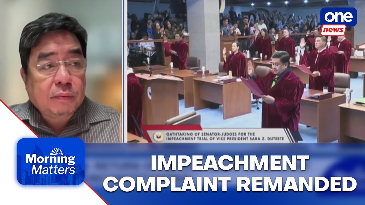 Senate’s return of VP Sara impeachment complaint to House 'unconstitutional': Gatmaytan