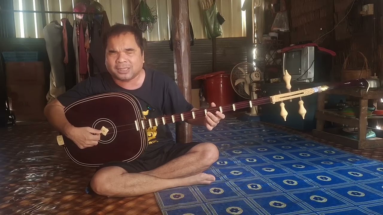 ចាបុីជនពិការ|😱ចាប៉ីដងវែង.ស្ដាប់ហើយប្លែក🙏😢