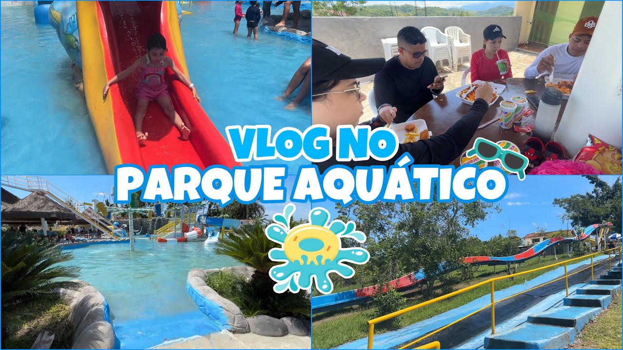 UM DIA DE DIVERSÃO NO GUAPI PARQUE DAS ÁGUAS - PRIMEIRA VEZ DAS CRIANÇAS EM UM PARQUE AQUÁTICO