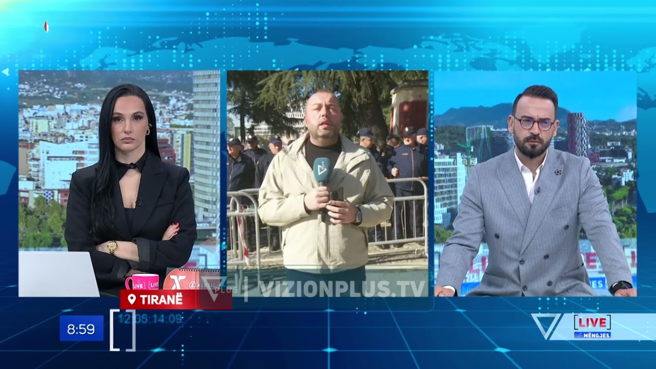 Policia, masa për protestën - Live në mëngjes