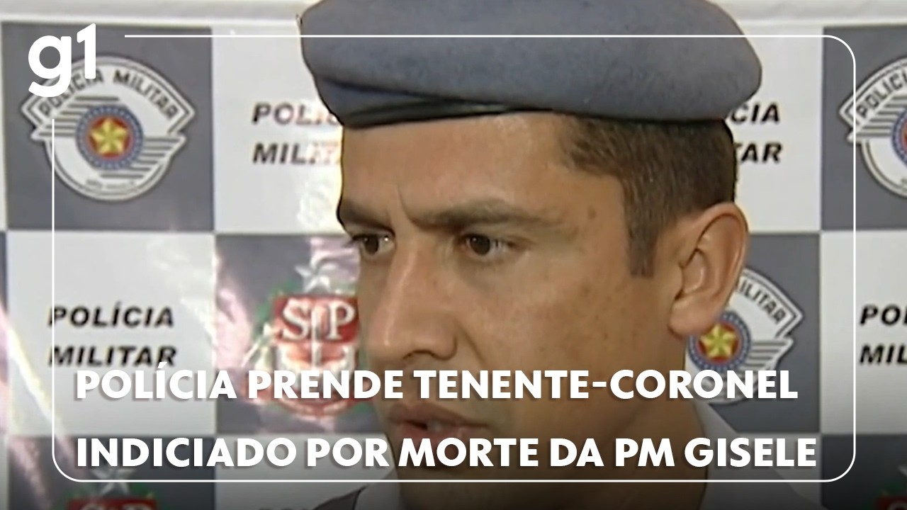 Polícia prende tenente-coronel indiciado por morte da PM Gisele