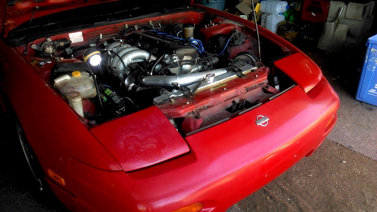 Nissan 240SX electric fan setup