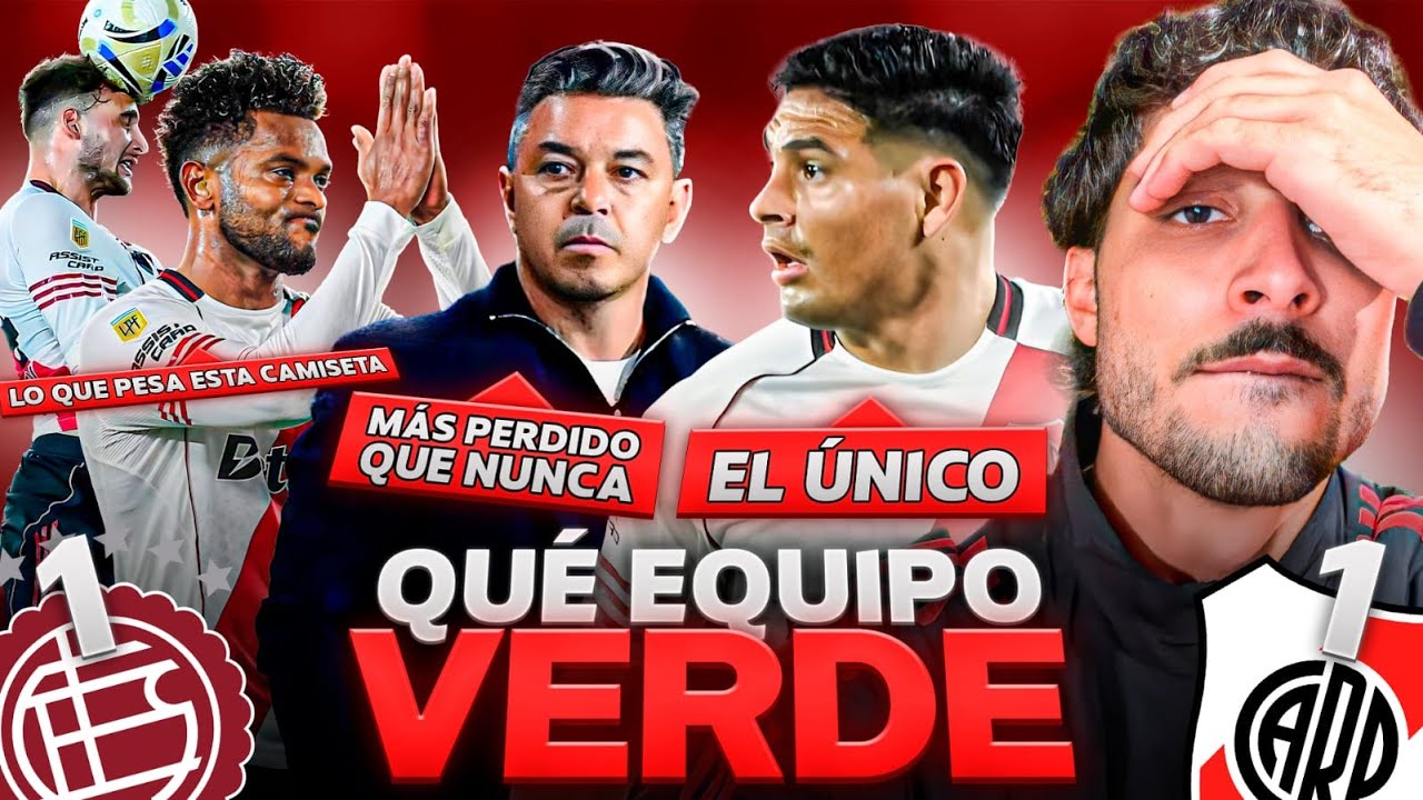 🤬🤢¡QUE VERDES SOMOS! | REACCIÓN CALIENTE AL EMPATE B*LUDO DE RIVER 1-1 LANUS POR EL TORNEO CLAUSURA