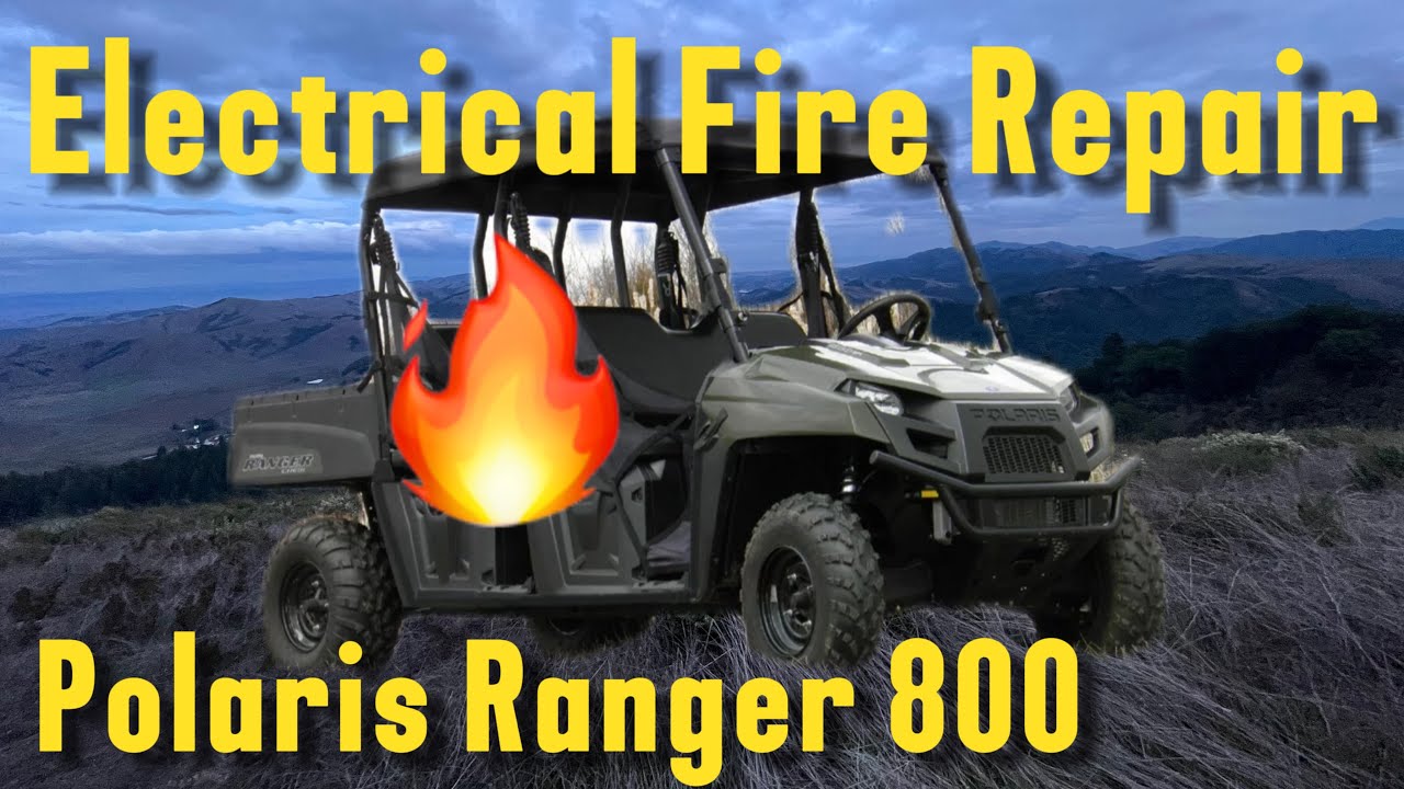 Fire Damage Repair Polaris Ranger 800 - Stator and Parasitic Draw Tests