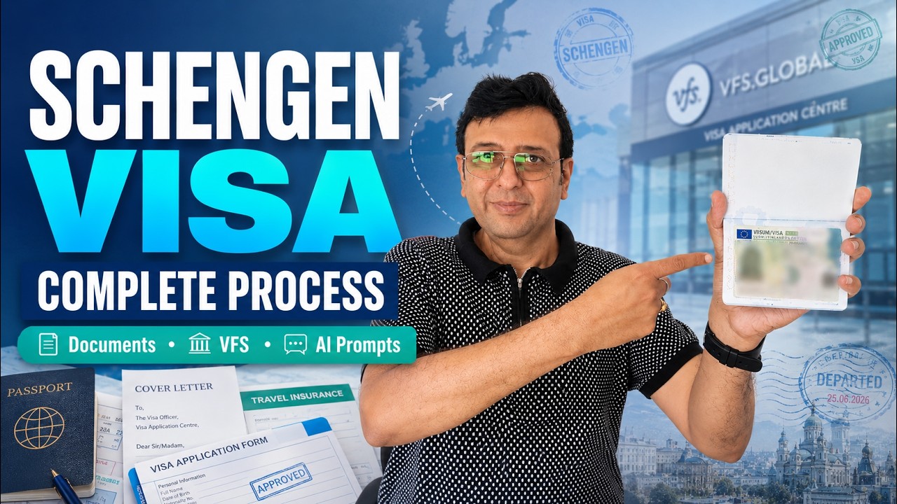 Schengen Visa Process from India | Complete Step-by-Step Guide