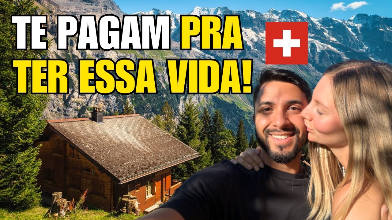 TE PAGAM R$280.000 pra viver nessa vila SUÍÇA