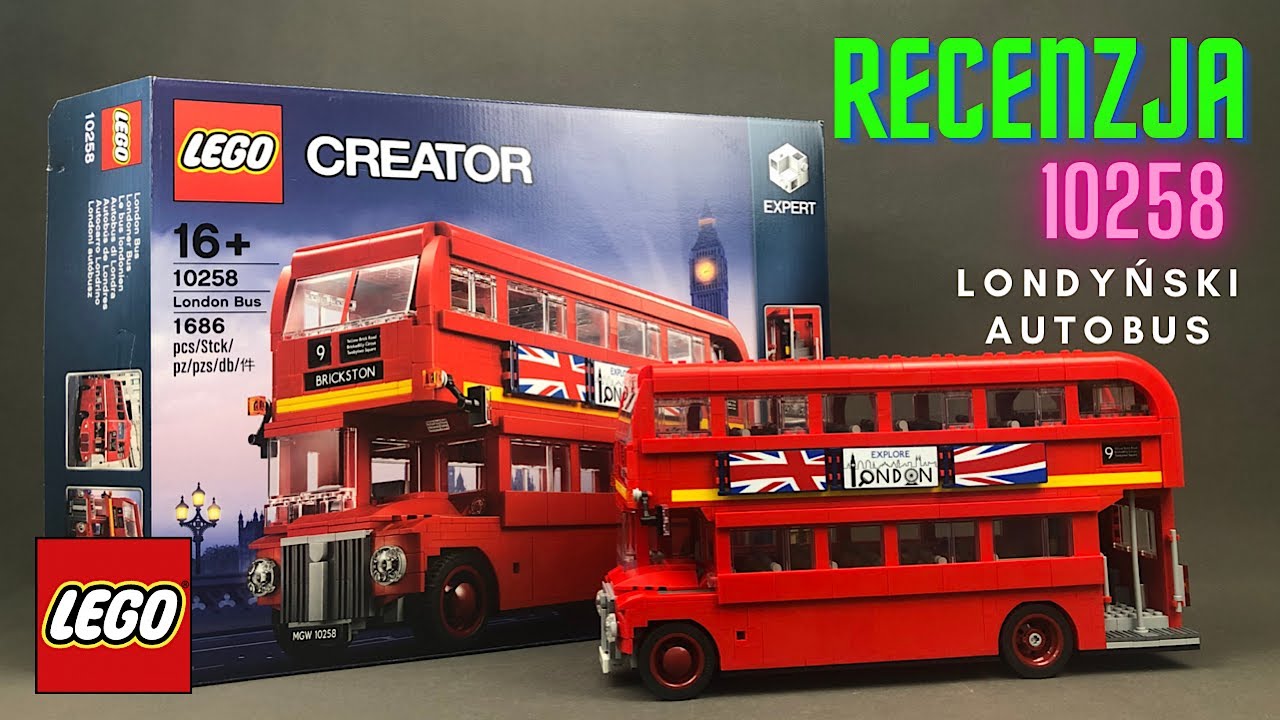 LEGO CREATOR EXPERT 10258 LONDYŃSKI AUTOBUS - RECENZJA