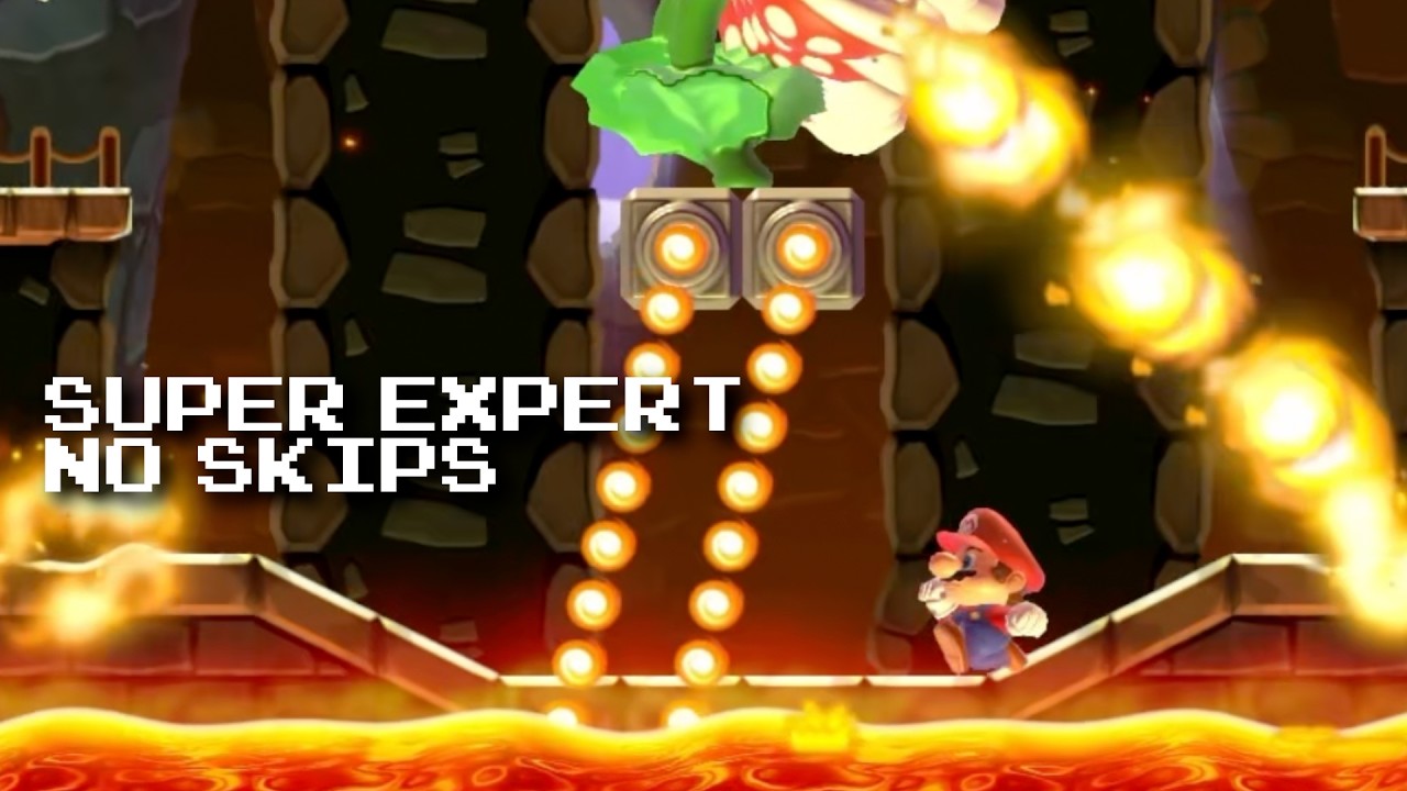 Суперэксперт без пропусков: (Mario Maker 2, Switch 2)