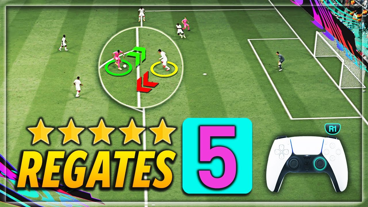 REGATES M&Aacute;S EFECTIVOS de 5⭐ | FIFA 21 (MEJORES REGATES POST-PARCHES)🔥