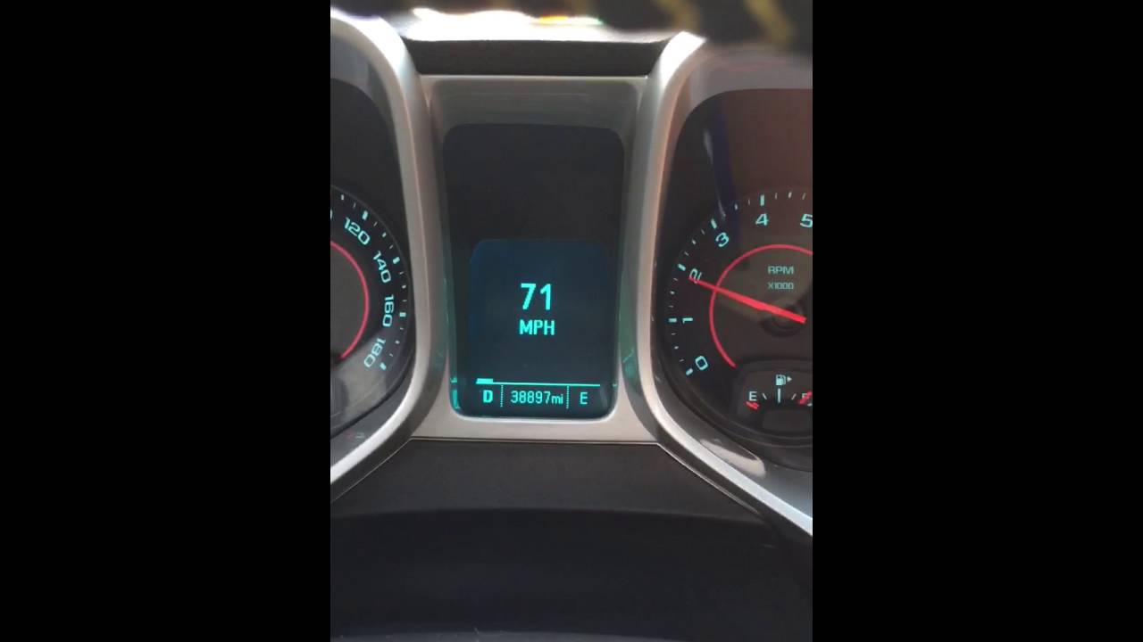 2013 Camaro 2SS shift characteristics, part 1