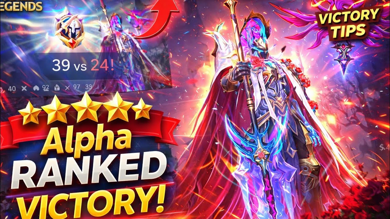 Alpha destroyed the ranked match| Full domination in ranked game.