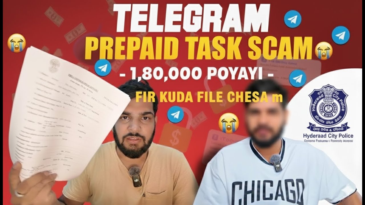 1,80,000 LOST in Telegram Scam - POLICElu HELP Chesara ledha??