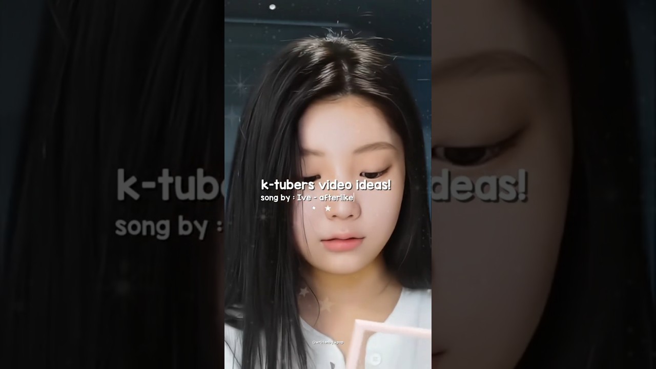 ktuber ideas! (kpop tuber) taggies: #kpop #bias #aesthetic #ktuber #ideas #ktube_idea #fyp