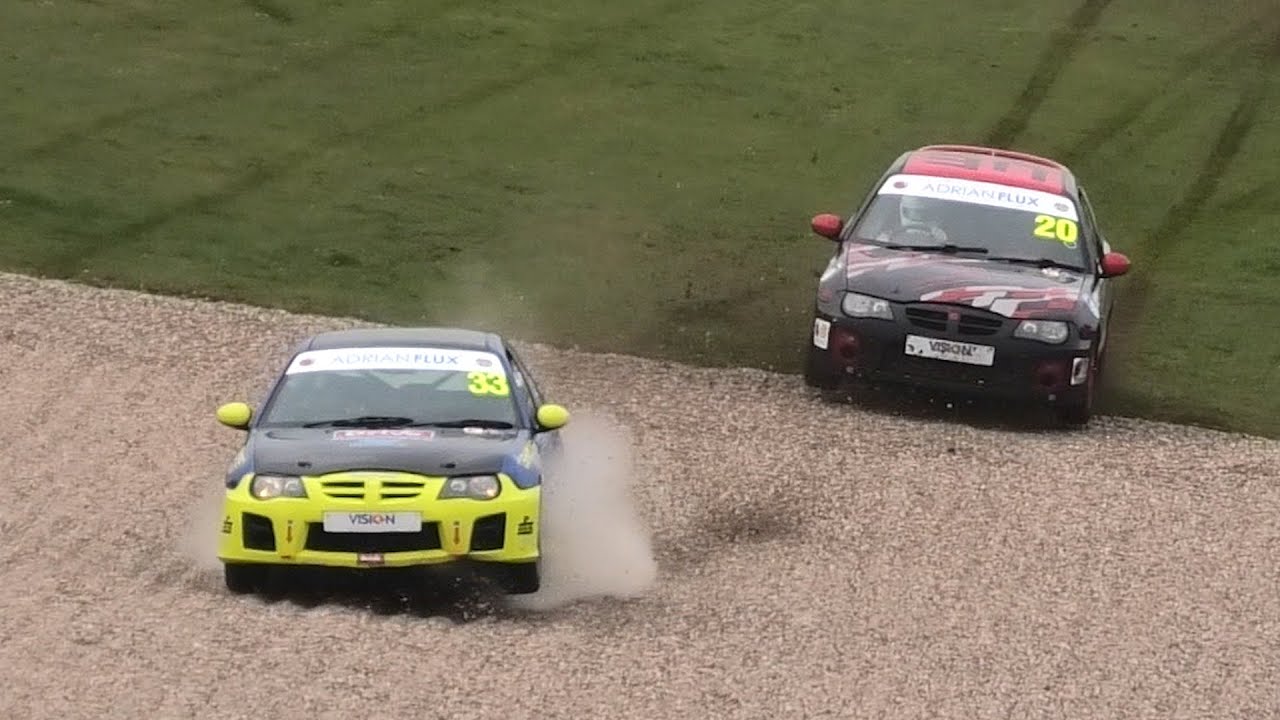 Donington Park - Crash and Action - BARC Weekend - March 2025