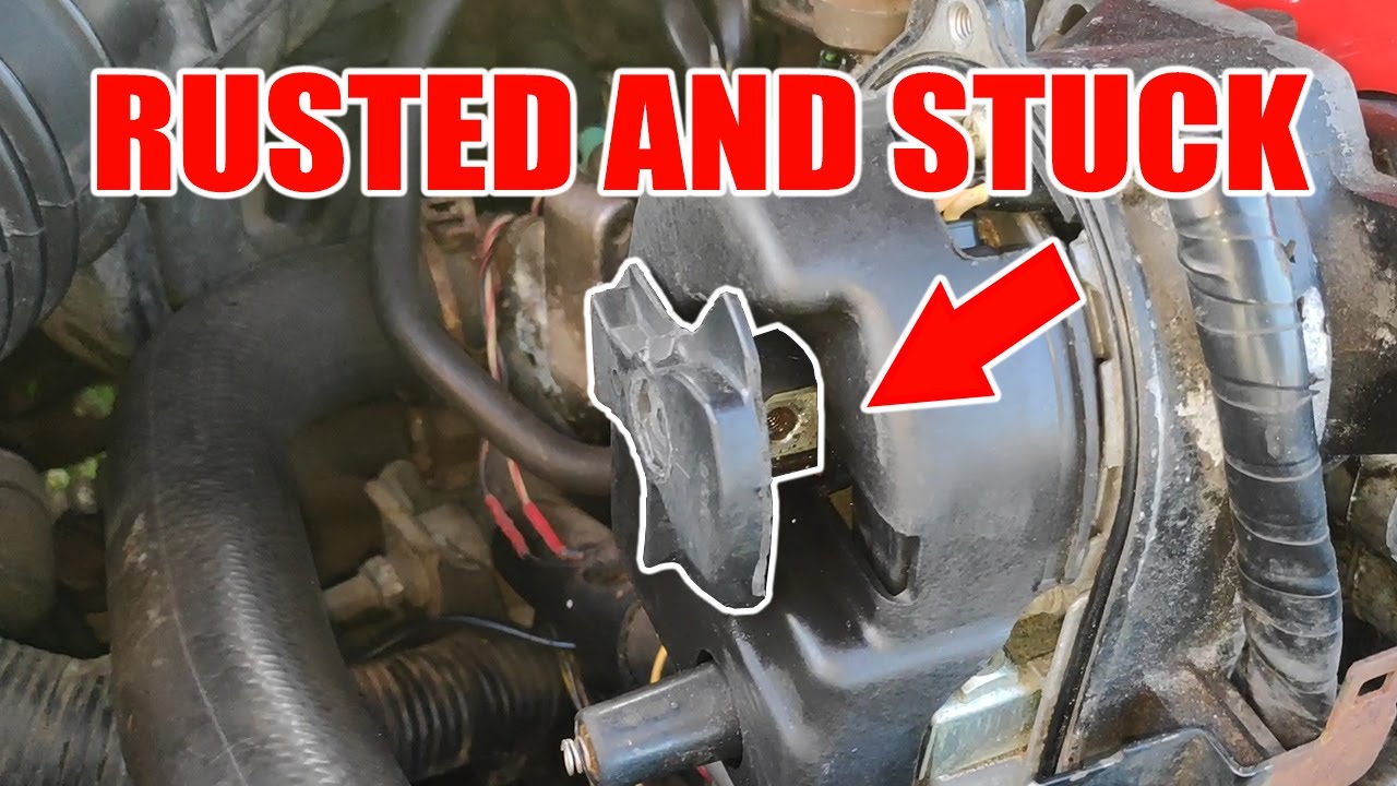 How To Remove Distributor Rotor When It's Stuck | Honda Prelude