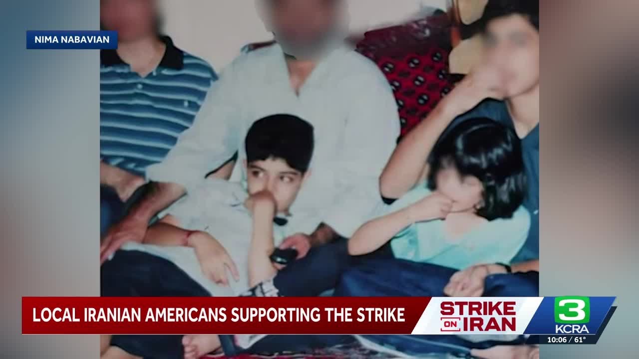 Iranian Americans in Sacramento express support for U.S. strike on Iranian regime