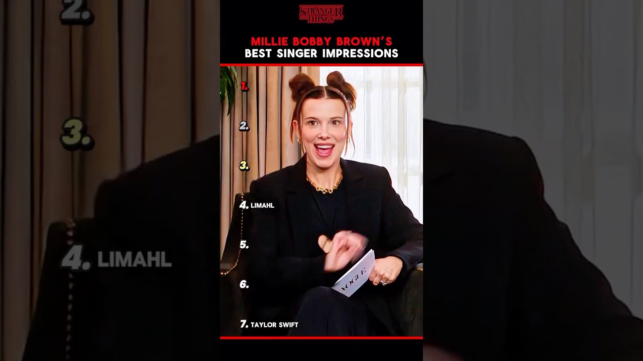 Millie Bobby Brown can freely change her timbre 