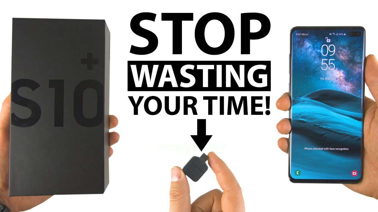 Galaxy S10 Plus 1TB Ceramic Black Unboxing And FASTEST Setup Method!