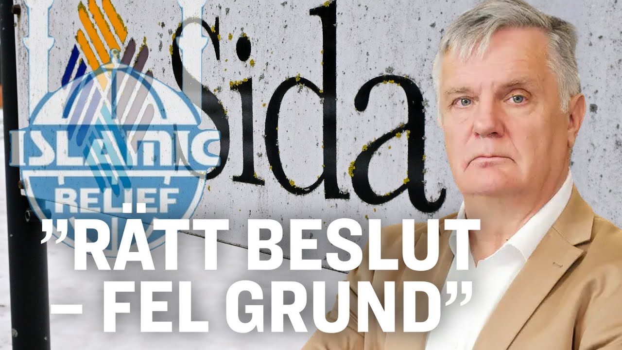 Johan Westerholm: Islamic Relief borde aldrig ha fått svenskt bistånd