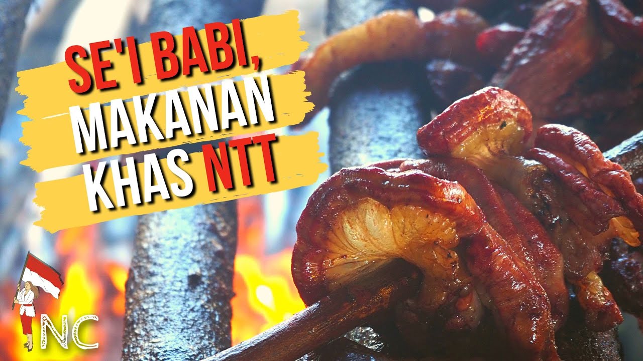 Bule Ceko cicip makanan khas Kupang - SE'I BABI yang paling enak!