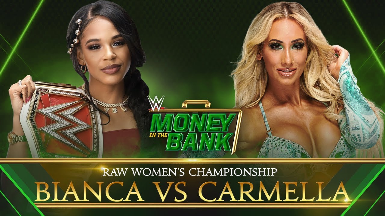 WWE MITB: Bianca Belair Vs Carmella #WWEMITB #WWE2K22 #WWE