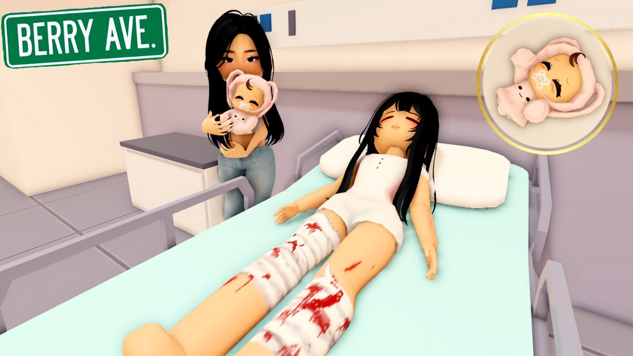 NACE LA BEBÉ DE MI HERMANA *ELLA ESTA MUY GRAVE EN EL HOSPITAL* BERRY AVENUE ROBLOX