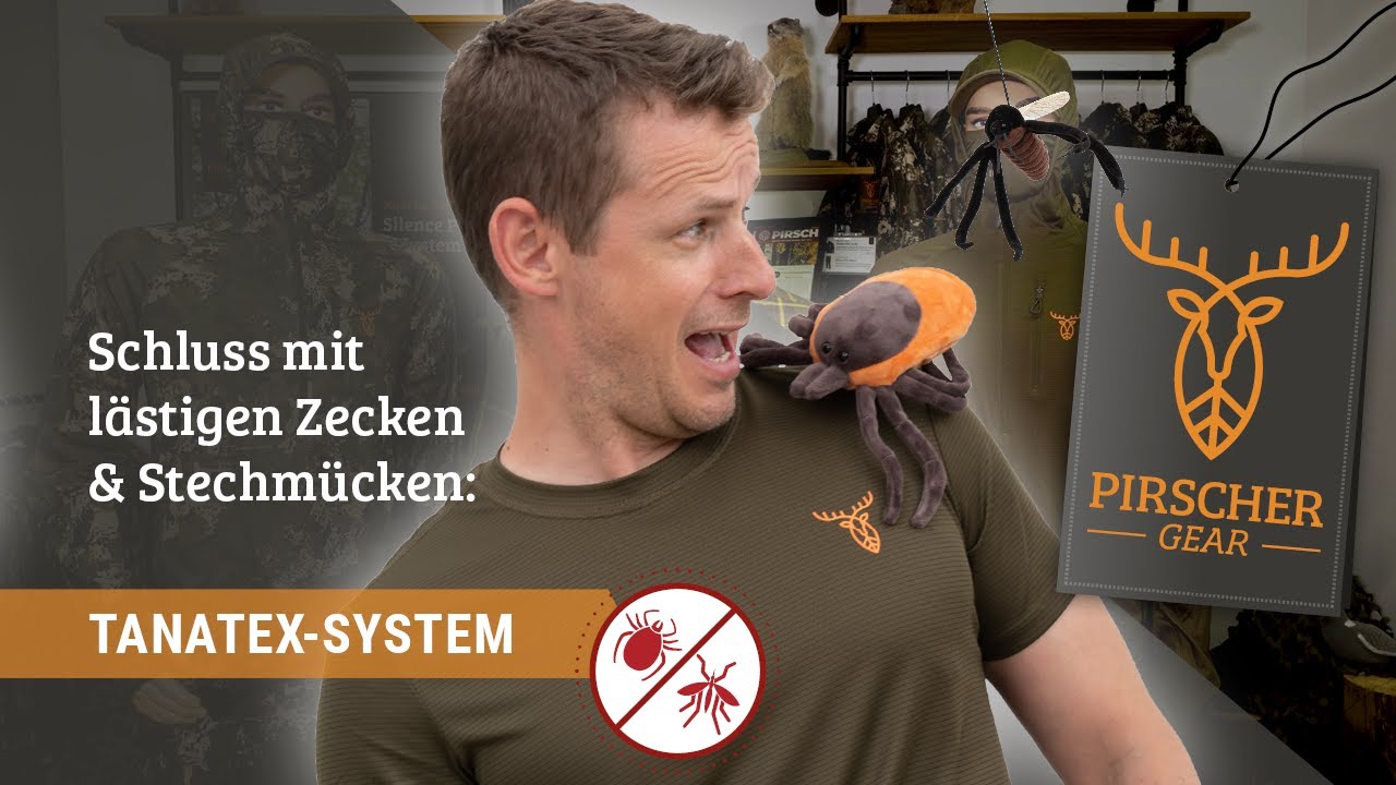 𝐏𝐈𝐑𝐒𝐂𝐇𝐄𝐑 𝑮𝑬𝑨𝑹 Tanatex System: Schutzschild gegen M&uuml;cken, Zecken & Co.