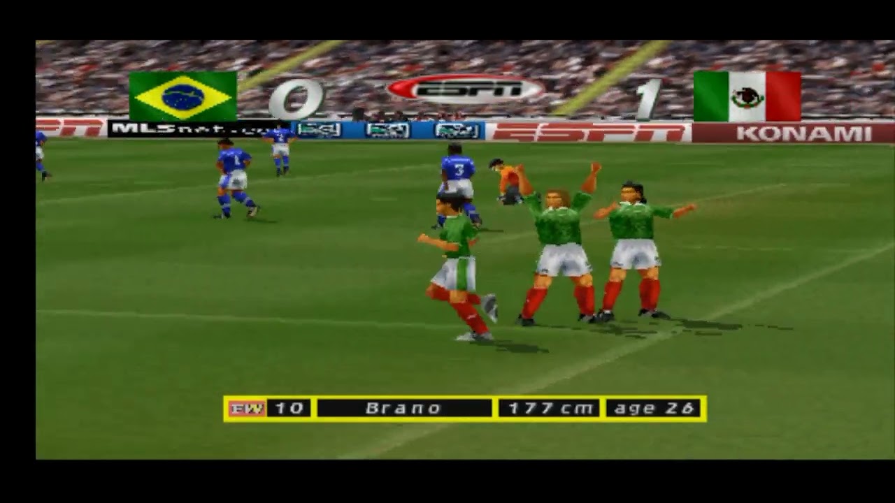 MÉXICO le gana a Brasil - Narrado por Luis Omar Tapia (RETRO) Espn Mls Gamenight