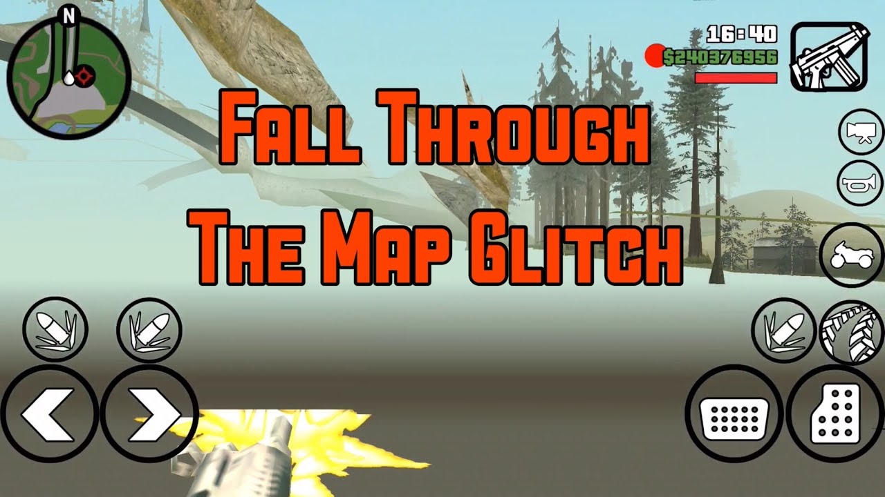 GTA San Andreas | How To Fall Through The Map (Hole In The Map Location)