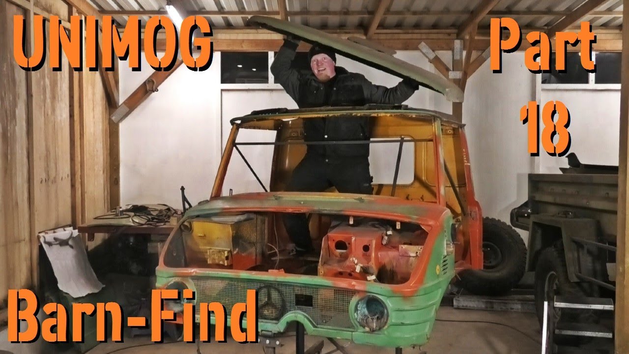 Unimog Barn Find. Part 18 - Finishing the Rust-Work!