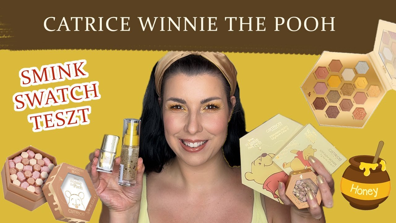 CATRICE WINNIE THE POOH KOLLEKCIÓ - DROGÉRIÁS SMINK ÚJDONSÁGOK | Smink, Teszt, Swatch