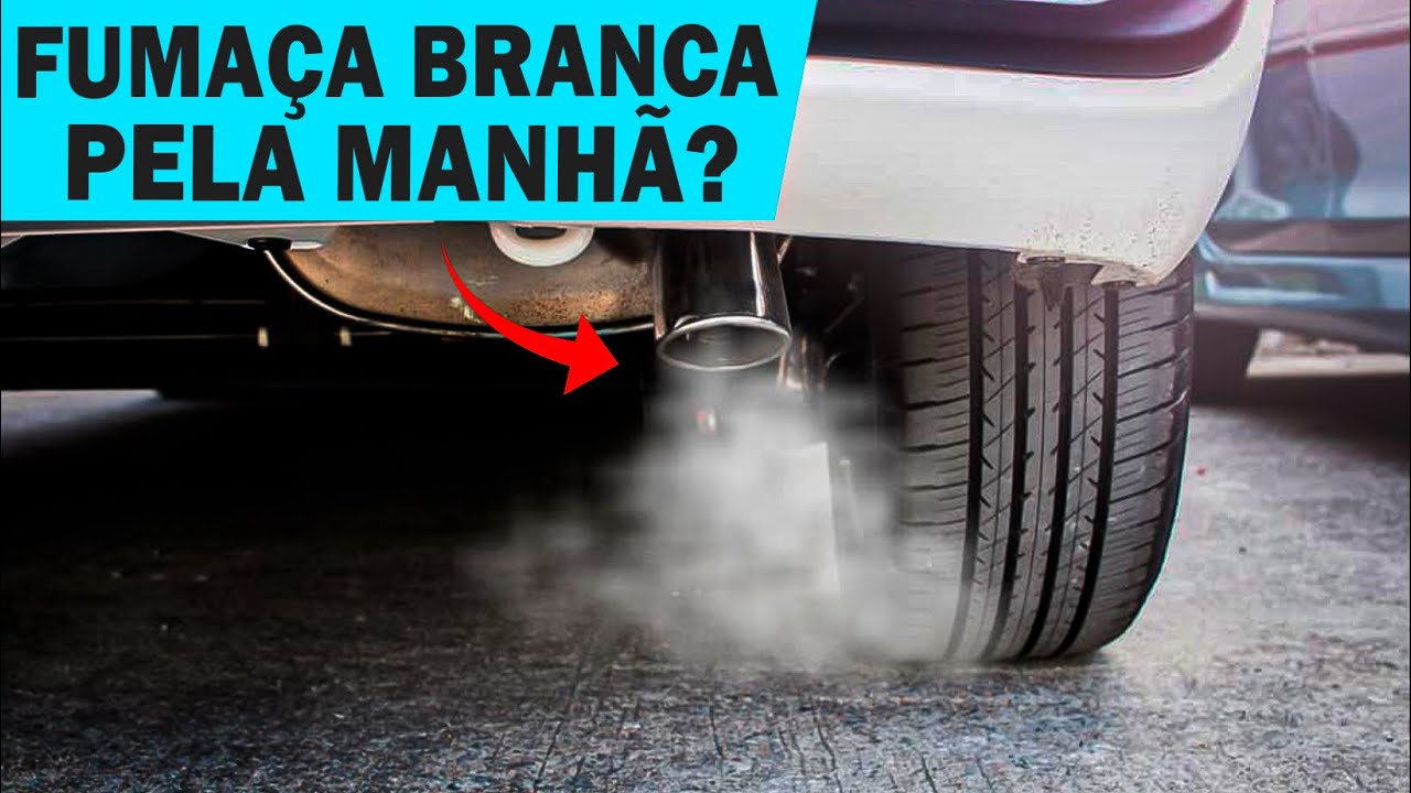 CUIDADO com a FUMAÇA BRANCA saindo pelo escapamento!