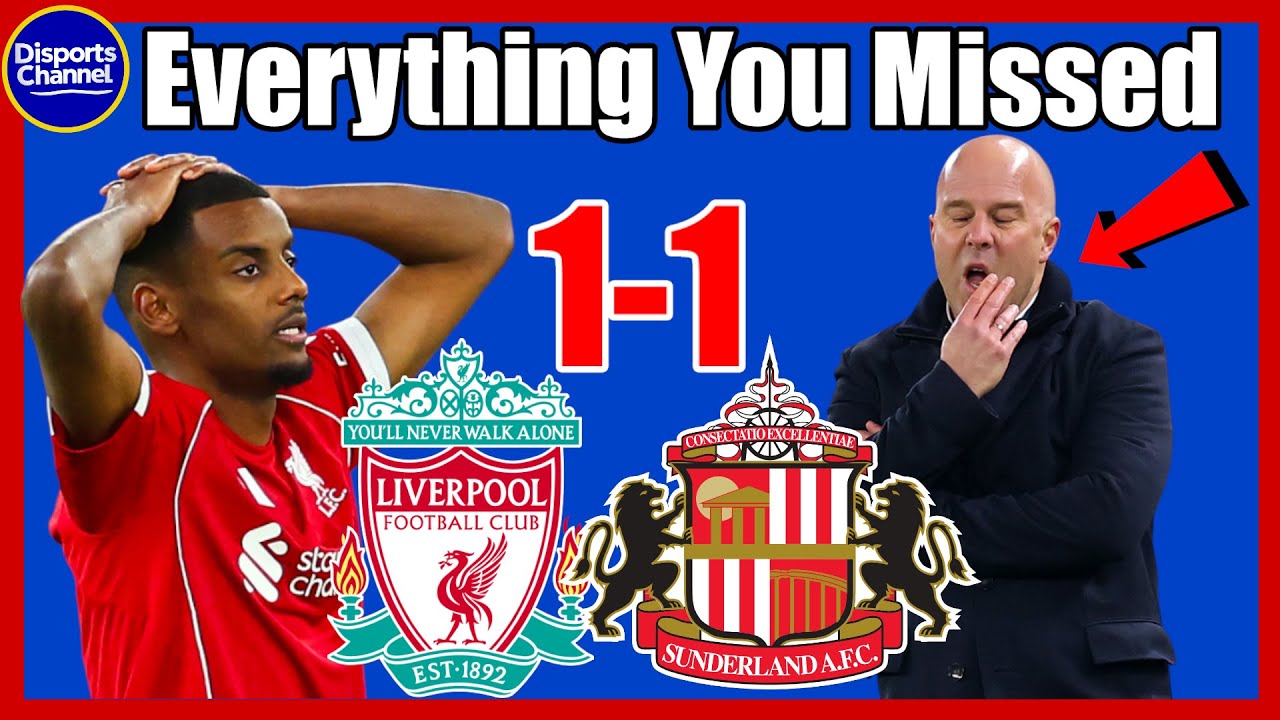 Провал Исака и Салаха | Виртц не забил гол | Вылет из секции | Реакция «Ливерпуль» — «Сандерленд»...