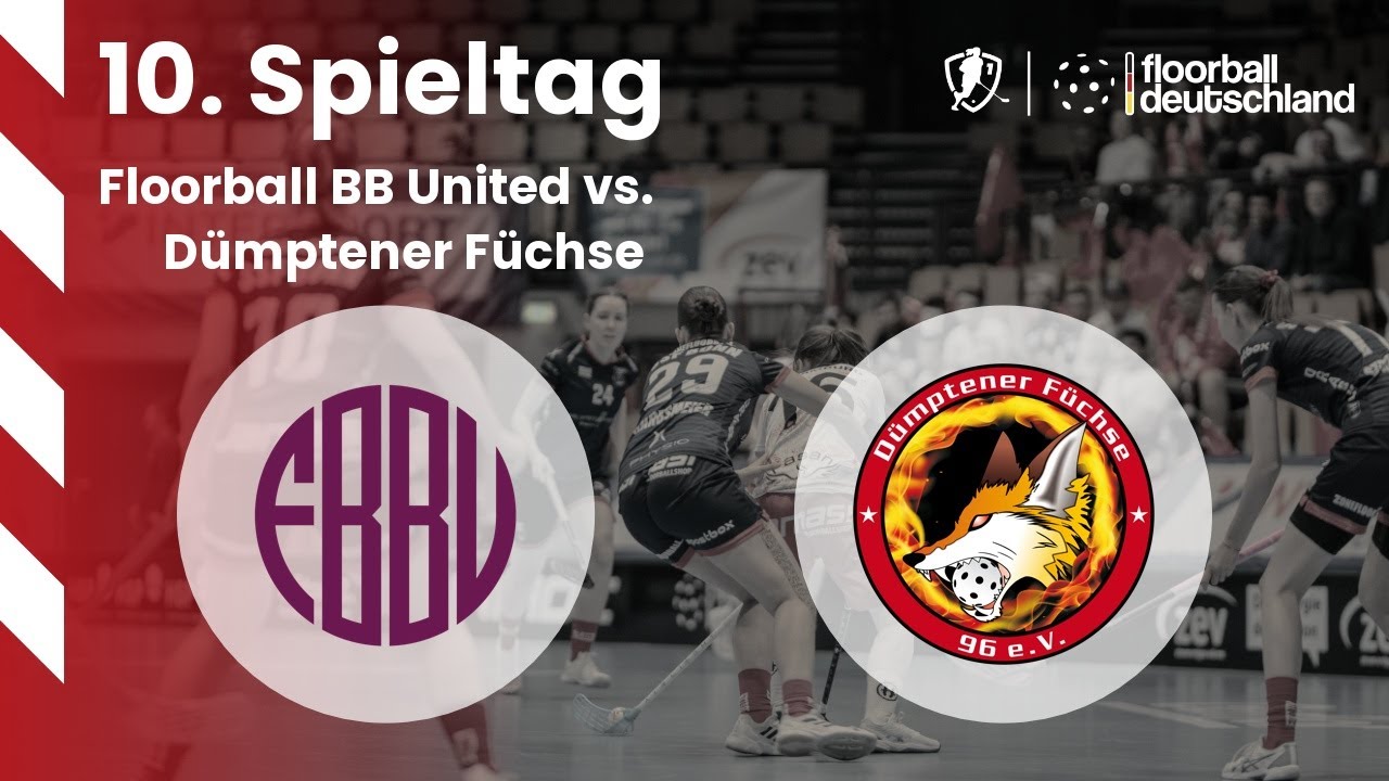 39 | Floorball BB United vs. Dümptener Füchse | 10. Spieltag - 18.01.2026