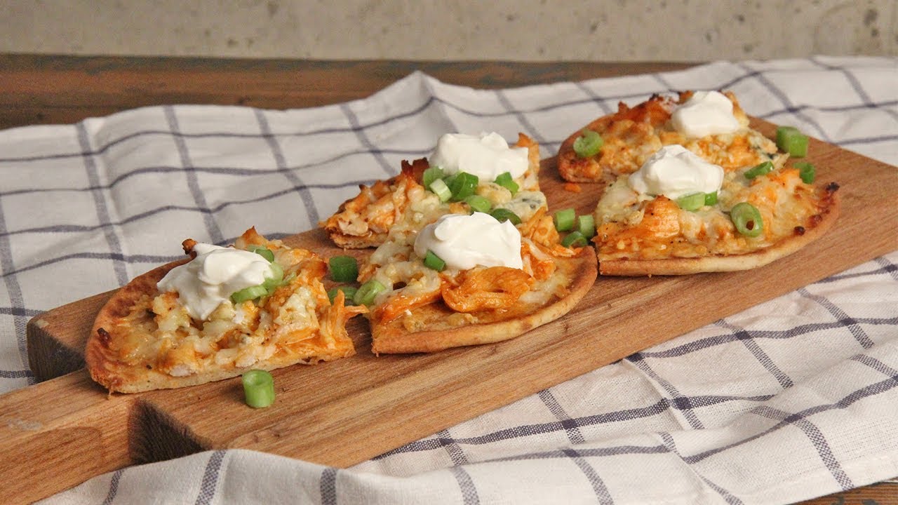 Super Quick Buffalo Flatbreads | Ep. 1305