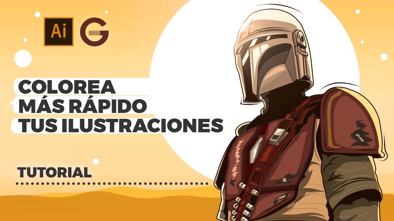 Illustrator Tutorial | Cómo Colorear más Rápido tus Ilustraciones | How to Colorize Faster