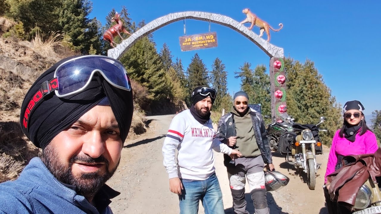 Chansal paas ride.... And nite camping at chansal