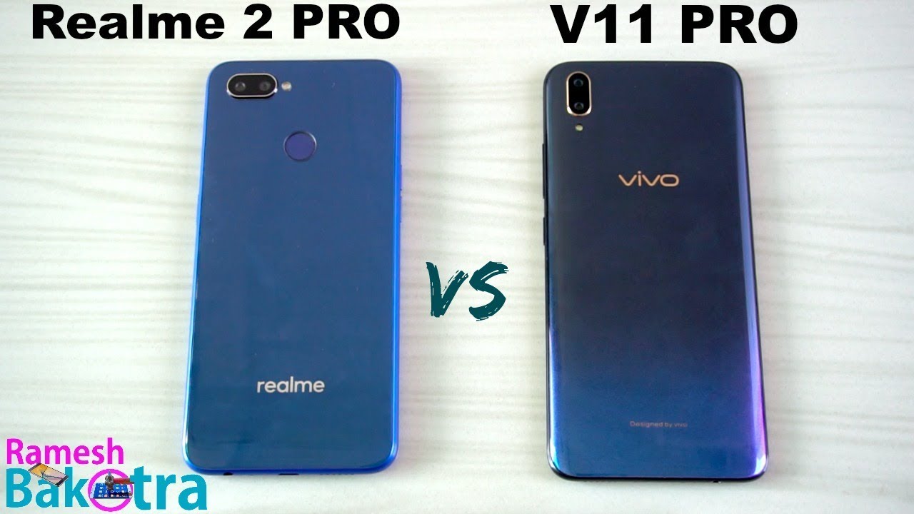 Realme 2 Pro vs Vivo V11 Pro SpeedTest and Camera Comparison