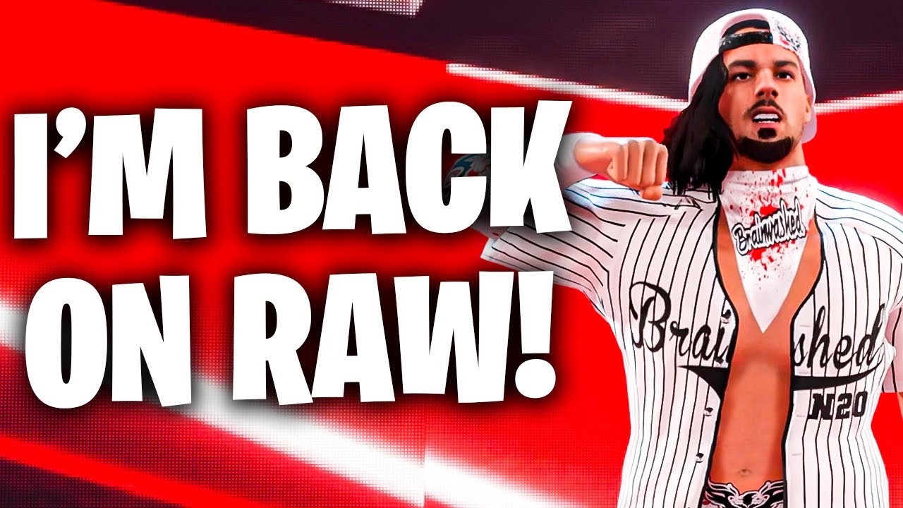 WWE 2K22 MyRise | I Made My RAW Return!