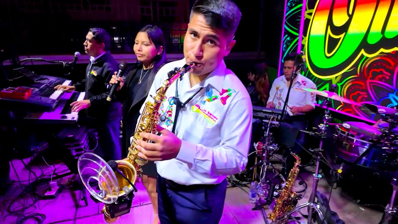 SAXOCUMBIA HUAROCHIRANA...LOS ENGREIDOS OLIMPICOS DE HUANCAYO - FIESTAS PATRIAS - ATE VITARTE 2024