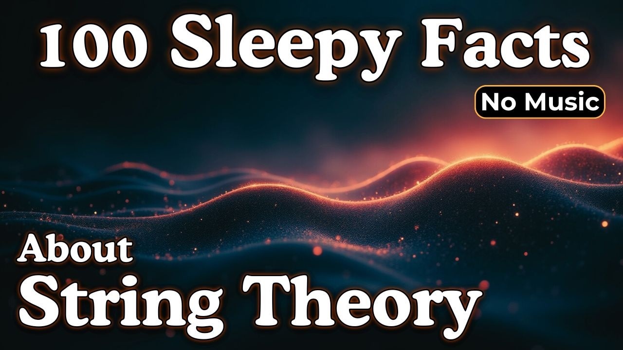 100 Facts About String Theory &mdash; Fall Asleep to Science (No Music)