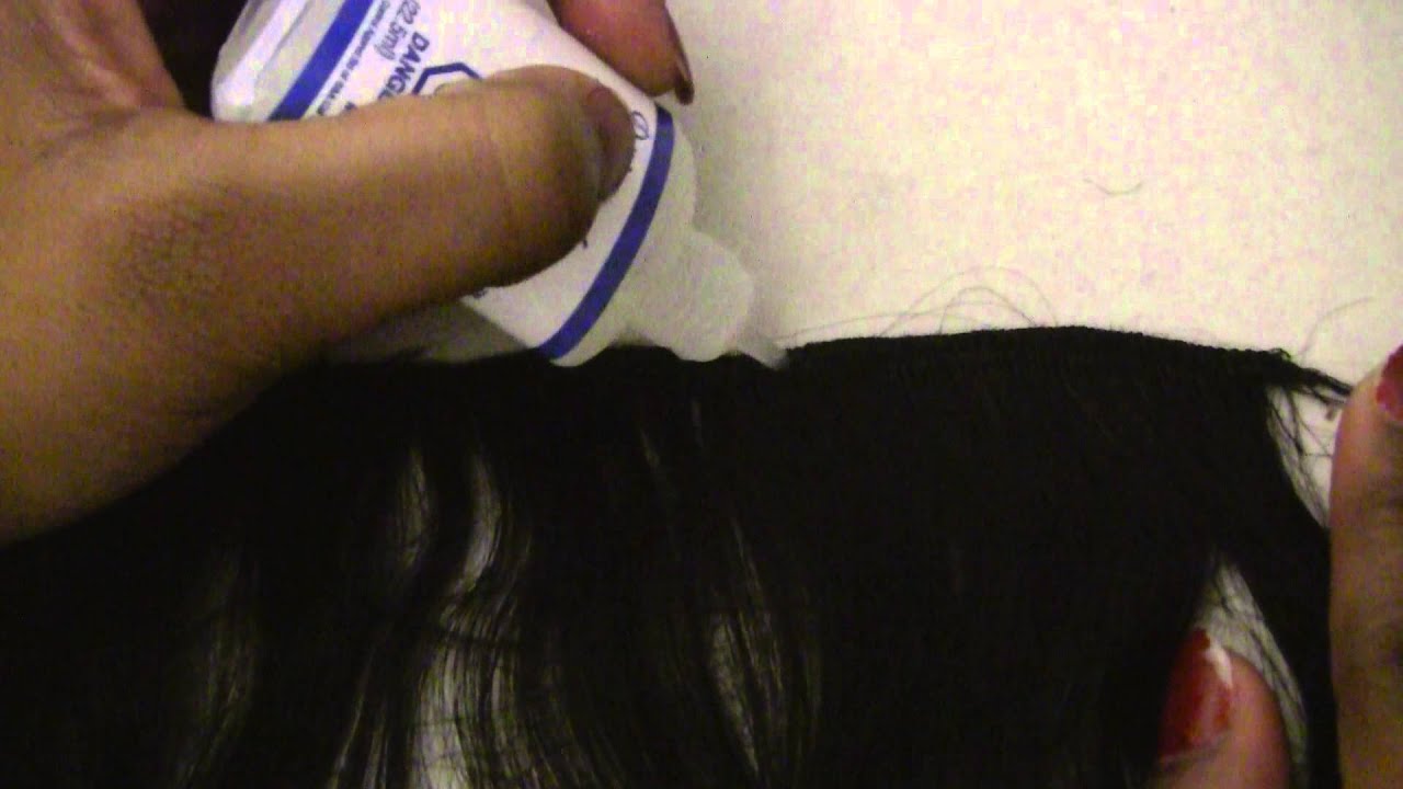 Sealing your wefts: Fray Check
