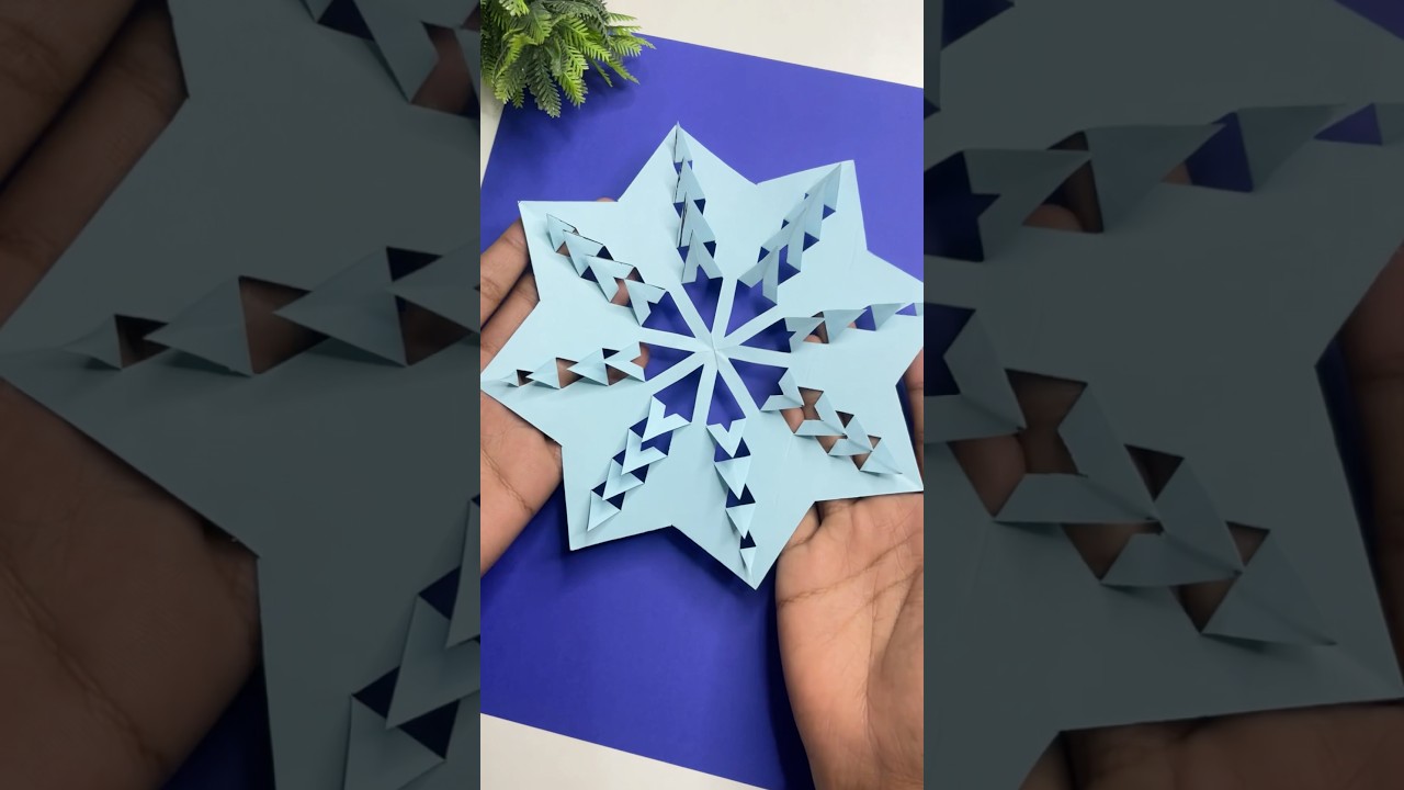 Paper cutting flower 