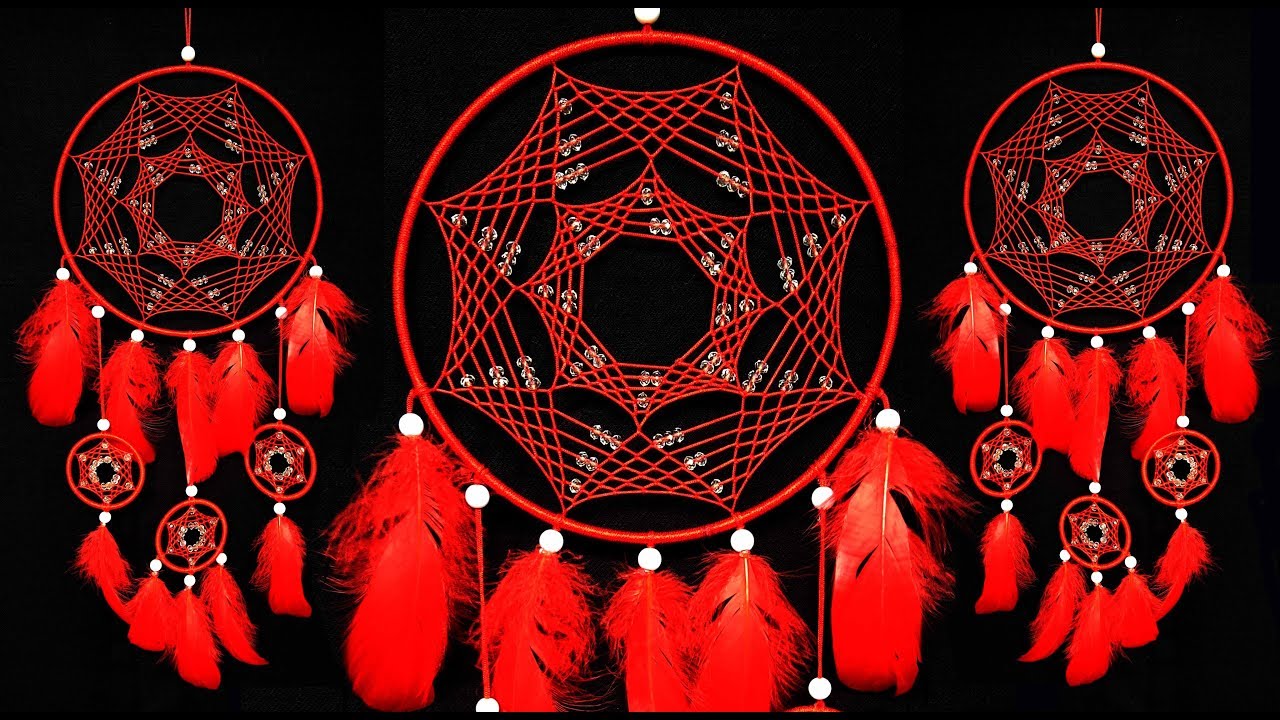 How to Make Dreamcatcher | Slow video tutorial DIY