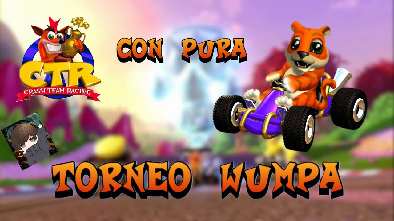 Crash Team Racing PSX Modo Arcade - Dificil - TORNEO WUMPA - (8(  Con Pura!!!!!!! :D