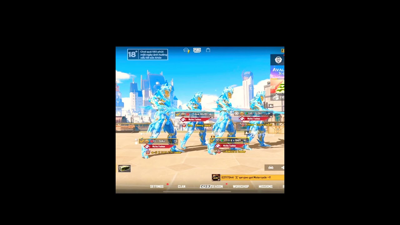 AVALANCHE X-SUIT ENTRY EMOTE 😲😯  | Mr Rolly YT |