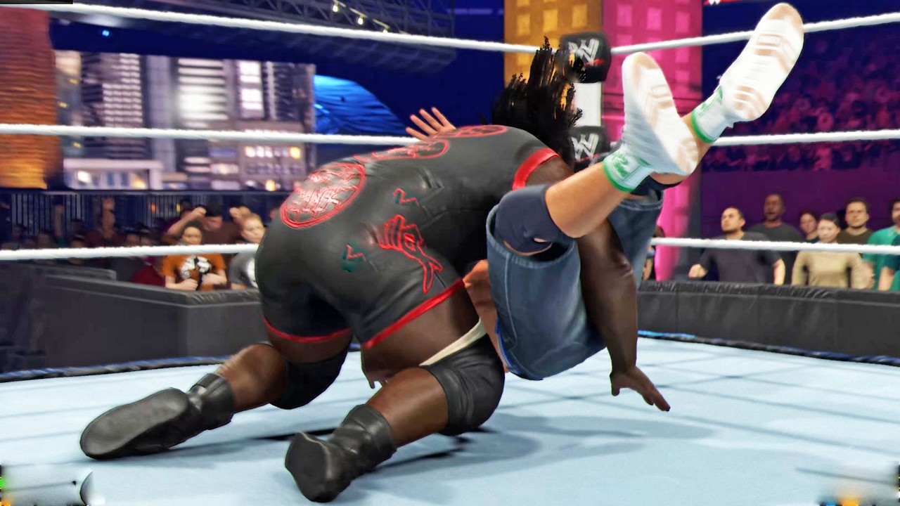 WWE 2K26 - Марк Генри против Джона Сины - Геймплей (PS5 UHD) [4K60FPS]