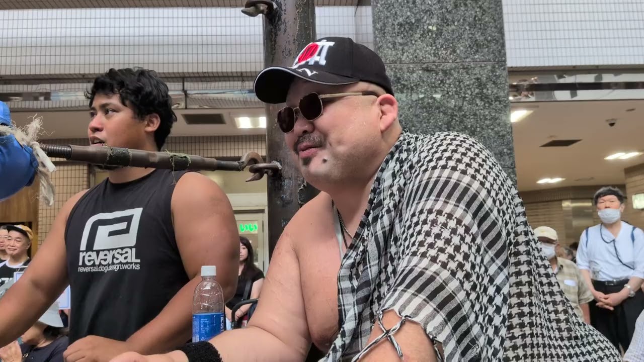 関茂隆真VSレイトン・バザード　2025年9月15日　プララ杉田　商店街プロレス