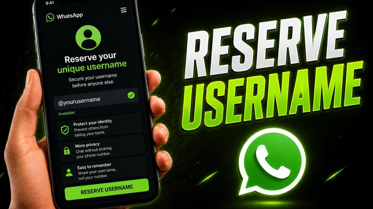 How to Reserve Your WhatsApp Username (2026) | Get It Before Anyone Else